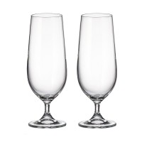 Набор бокалов для пива Crystalite Bohemia Sylvia/Klara 380 мл (2 шт)