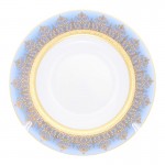 Набор глубоких тарелок Falkenporzellan Constanza Marakesh Blue Gold 22 см