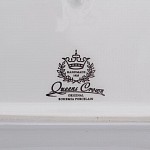 Блюдо квадратное Queen's Crown Aristokrat Охота бежевая 32 см