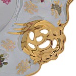 Фруктовница Queen's Crown Роза перламутр 33 см