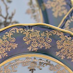 Этажерка 3-х ярусная Queen's Crown Aristokrat Охота зеленая