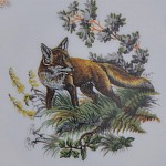 Тарелка Repast Охота зеленная Мария-тереза R-C 17 см