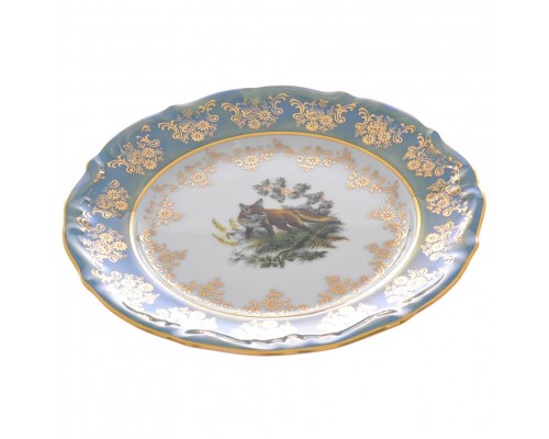 Тарелка Repast Охота зеленная Мария-тереза R-C 17 см
