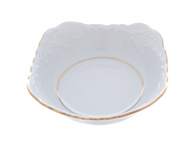 Набор салатников Repast Rococo Золотая полоса 17 см