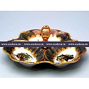 Менажница 19 см Магнолия Охота Зеленая MZ