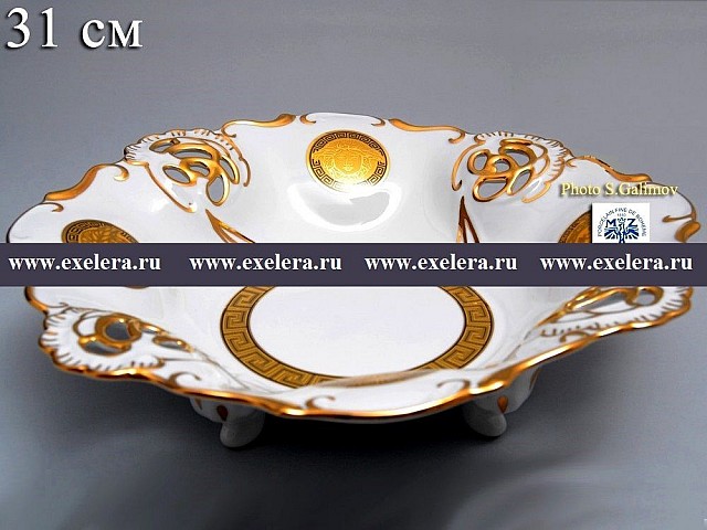 Фруктовница (Барбарина) 32 см Магнолия Медуза Горгона MZ