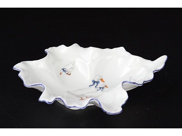 Салатник 20 см Гуси Корона Queens Crown