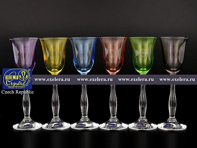 Набор рюмок для водки 60 мл Bohemia Crystal 6 шт