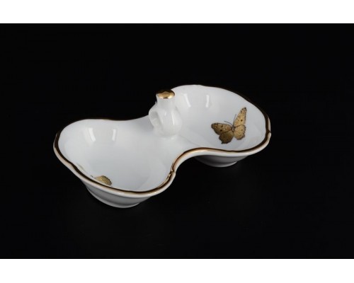 Прибор для специй двойной Магнолия Золотые бабочки MZ