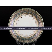 Набор тарелок 19 см Зеленая Паутинка Royal Czech Porcelain