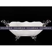 Фруктовница 28 см на ножке Азалия Royal Czech Porcelain