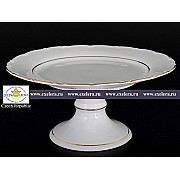 Настолец 25 см Белый узор Корона Queens Crown