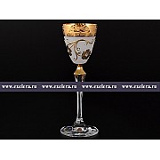 Набор рюмок для водки 70 мл Элизабет Версаче Кутка Стразы Bohemia Crystal 6 шт