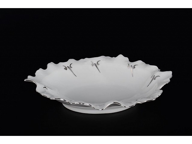 Салатник 17 см Платиновый узор Корона Queens Crown