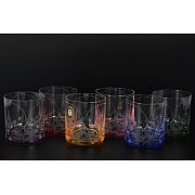 Набор стаканов 280 мл Ассорти Bohemia Crystal