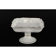 Салатник квадратный Золотая полоса Корона Queens Crown 23 см