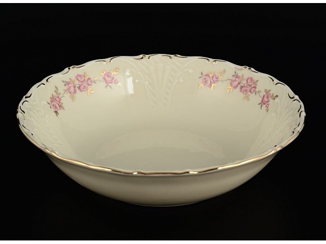 Набор салатников 19 см Лиана Слоновая кость MZ Набор салатников 19 см Лиана Слоновая кость MZ