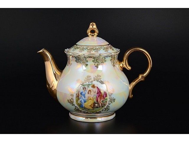 Чайник 1,2 мл Магнолия Мадонна перламутр MZ