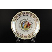 Набор тарелок глубоких 23 см Мадонна Перламутр Royal Czech Porcelain