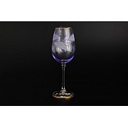 Набор фужеров для вина Bohemia Crystal Фиолетовый E-V 250 мл