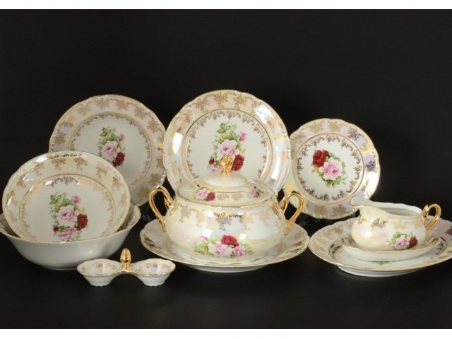 Столовый сервиз Констанция 7635600 Thun на 6 персон 27 предметов