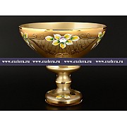 Конфетница 20 см Лепка золотая Star Crystal
