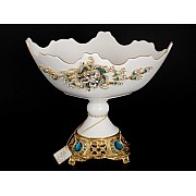 Фруктовница зеленая 30 см Александр Royal