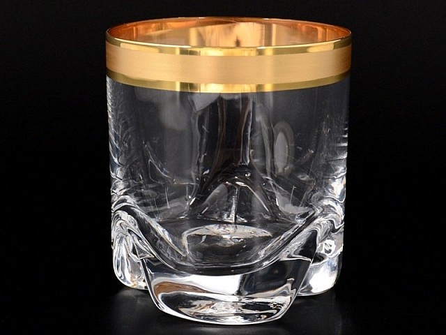 Набор стаканов для виски Матовый А-М Bohemia Crystal 6 шт