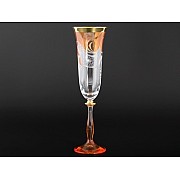 Набор фужеров для шампанского E-V Bohemia Crystal 190 мл