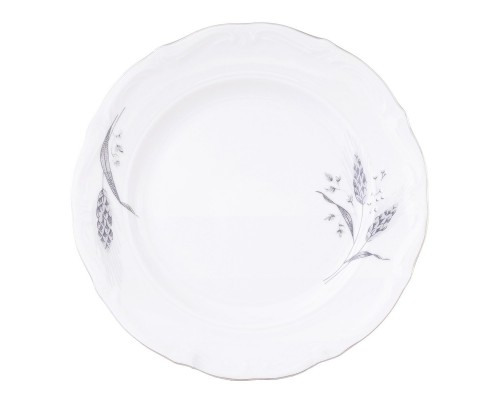 Набор плоских тарелок 19 см Серебряные колосья Repast 6 шт