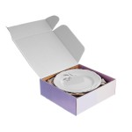 Набор плоских тарелок 19 см Серебряные колосья Repast 6 шт