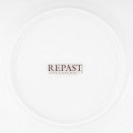 Набор плоских тарелок 19 см Серебряные колосья Repast 6 шт