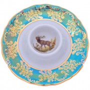 Подставка под яйцо Repast Охота зеленая Мария-тереза R-L 12*4 см