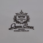 Блюдо Queen's Crown Aristokrat Лист Бежевый 27 см