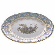 Тарелка Repast Охота зеленная Мария-тереза R-C 25 см