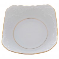 Набор салатников Repast Rococo Золотая полоса 14 см