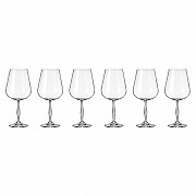 Набор бокалов для вина Crystalite Bohemia Scopus/evita 670 мл