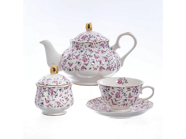 Чайный сервиз Цветущий сад Royal Classics на 6 персон 14 предметов