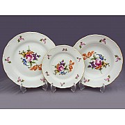 Набор тарелок Офелия Полевой цветок MZ на 6 персон 18 шт