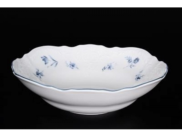 Набор салатников 19 см Бернадотт Синий цветок 6 шт