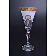 Набор бокалов для вина 230 мл Виктория Костка R-G фон Bohemia 6 шт