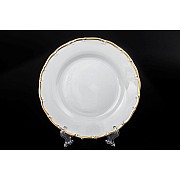 Набор тарелок 19 см Офелия Отводка золото MZ 6 шт