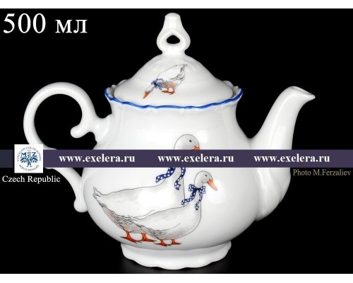 Чайник 500 мл Офелия Гуси MZ