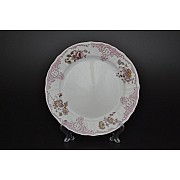 Набор тарелок 21 см Бернадотт Розовый цветок 6 шт