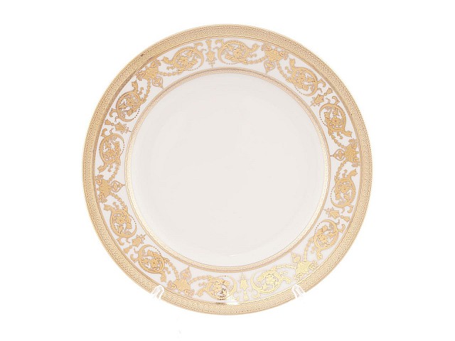 Набор тарелок Falkenporzellan Imperial Cream Gold 17 см