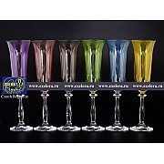 Набор фужеров для шампанского 190 мл Bohemia Crystal 6 шт