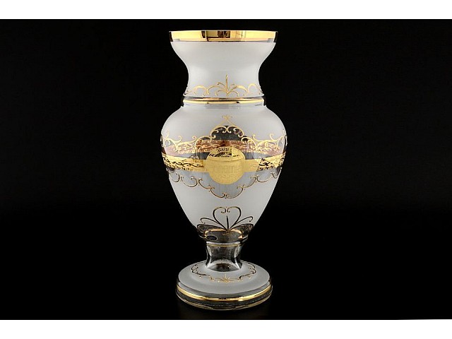 Ваза на ножке 43 см Богемия B-G фон Bohemia Crystal