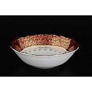 Салатник 16 см Мария Луиза Лист Красный Carlsbad 3002