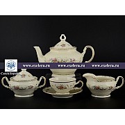 Чайный сервиз MZ LI 023SK на 6 персон 15 предметов