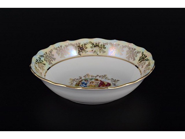 Набор салатников 19 см Мадонна Перламутр Royal Czech Porcelain